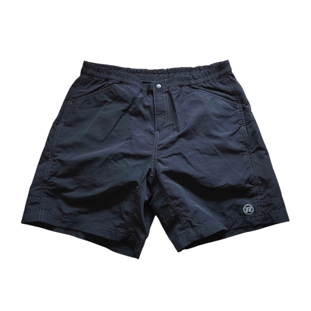 Novara Relaxed Cycling Shorts Men's M Black MTB‎ Padded Nylon Shell 32 Waist